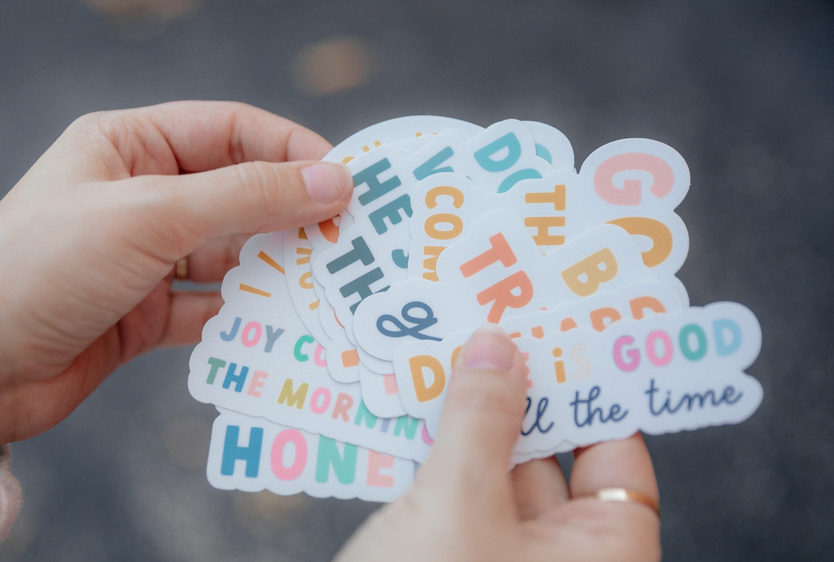 Jesus Loves You Sticker | Christian Sticker | Christian Gift