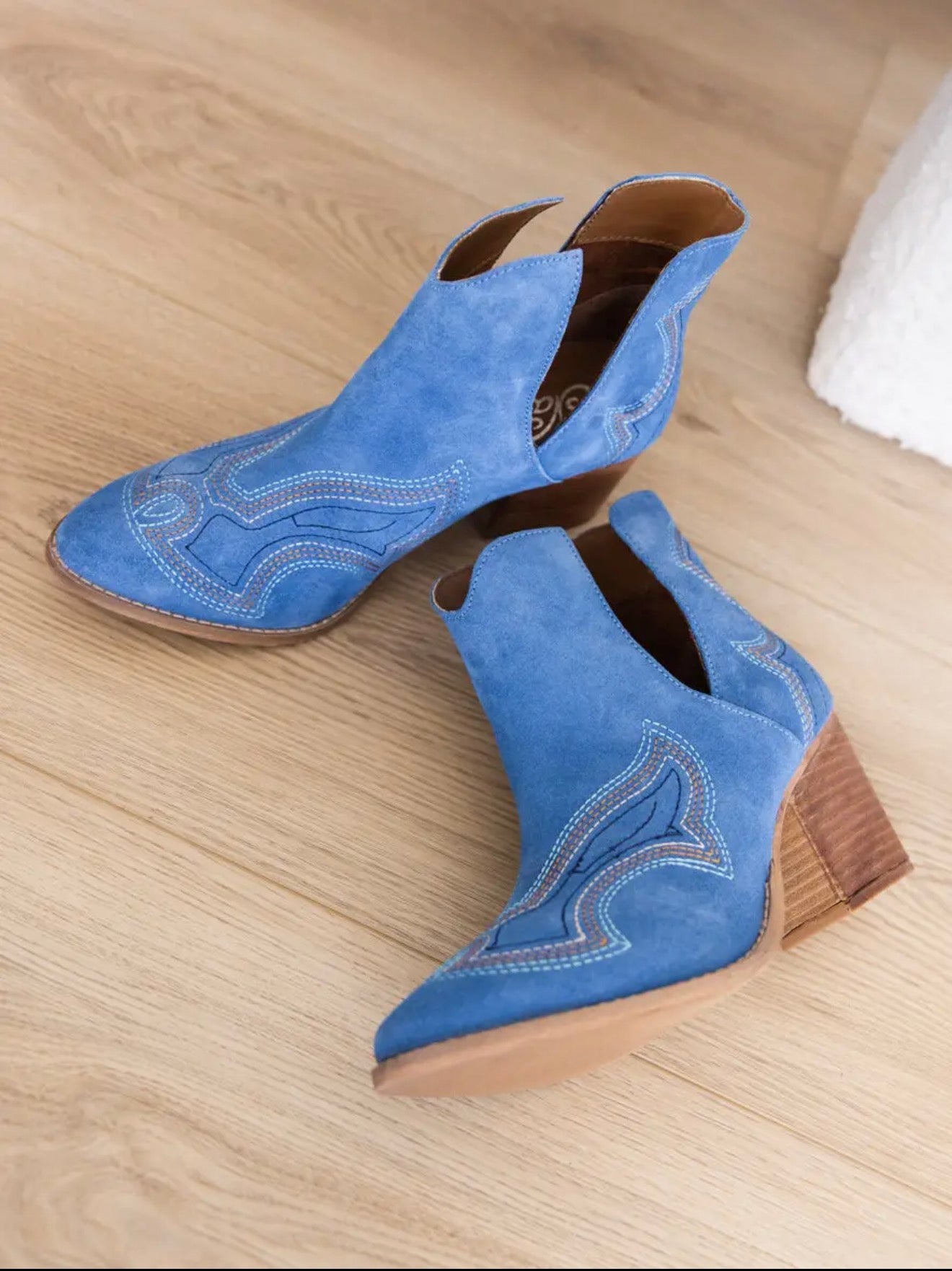 Journey Blue Bootie