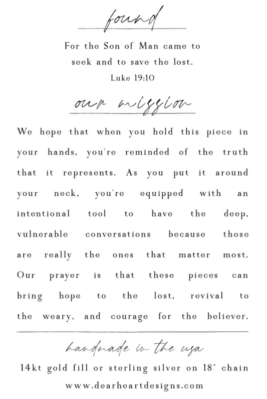 Found - Dear Heart