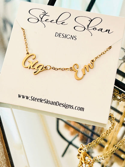 Gig Em Necklace