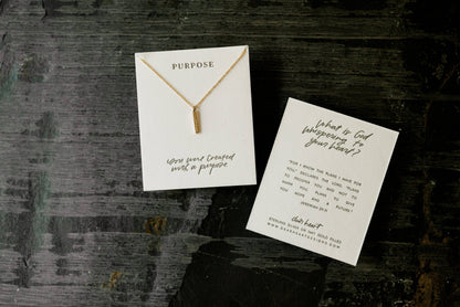 Purpose Whispers Necklace | Christian Jewelry | Gift