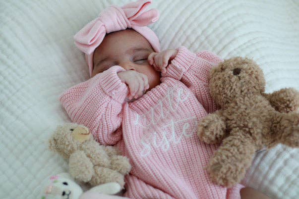 Sibling Announcement Romper - Sister or Brother