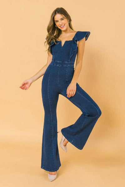 A DENIM JUMPSUIT -JP5783
