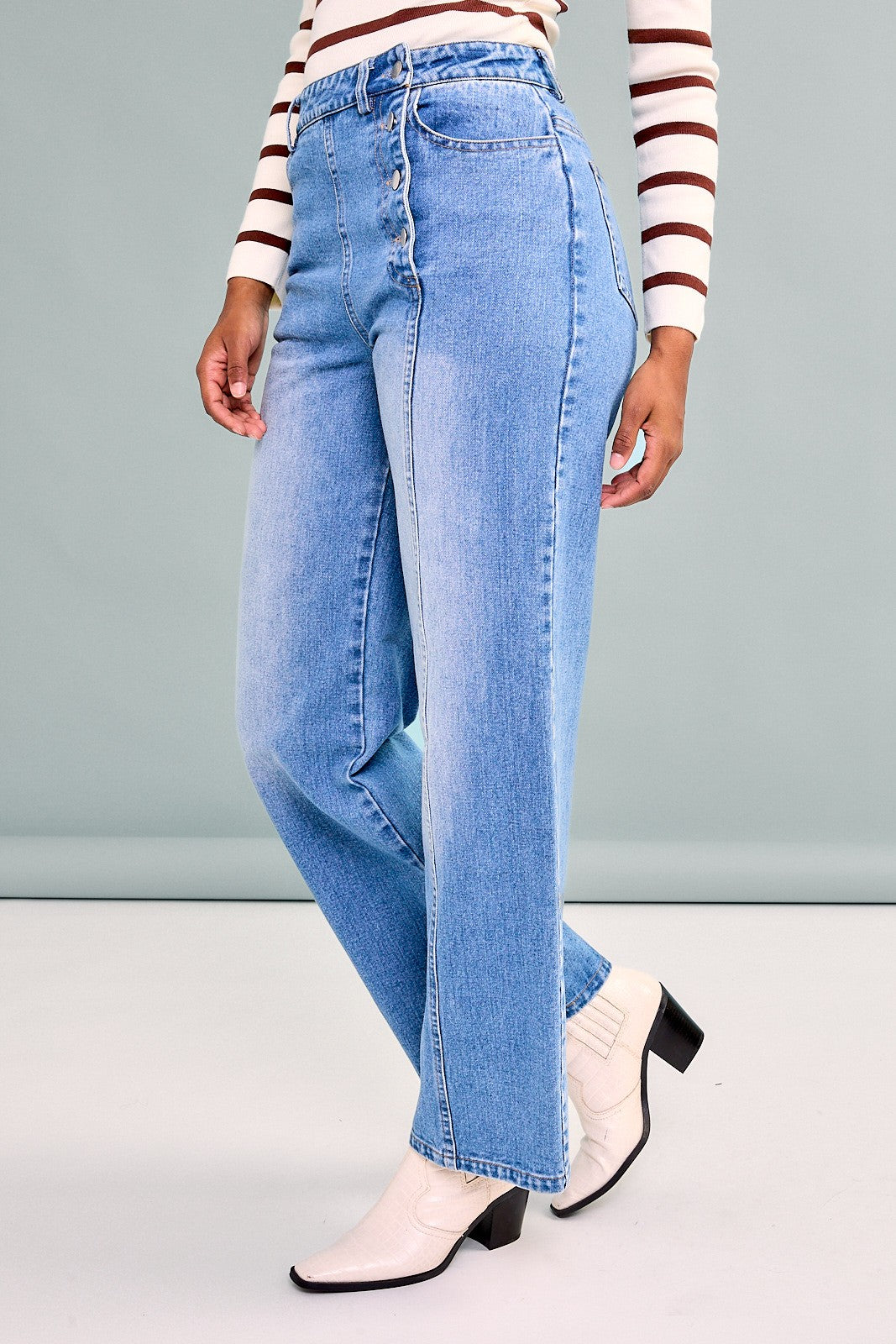 Shaina Cropped Denim