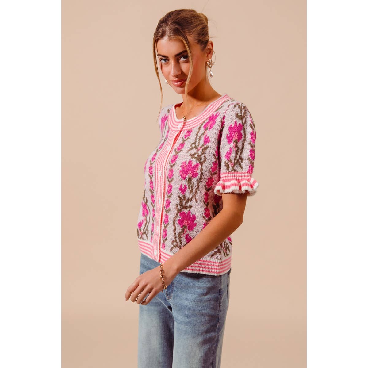 Bevie Button up Cardigan