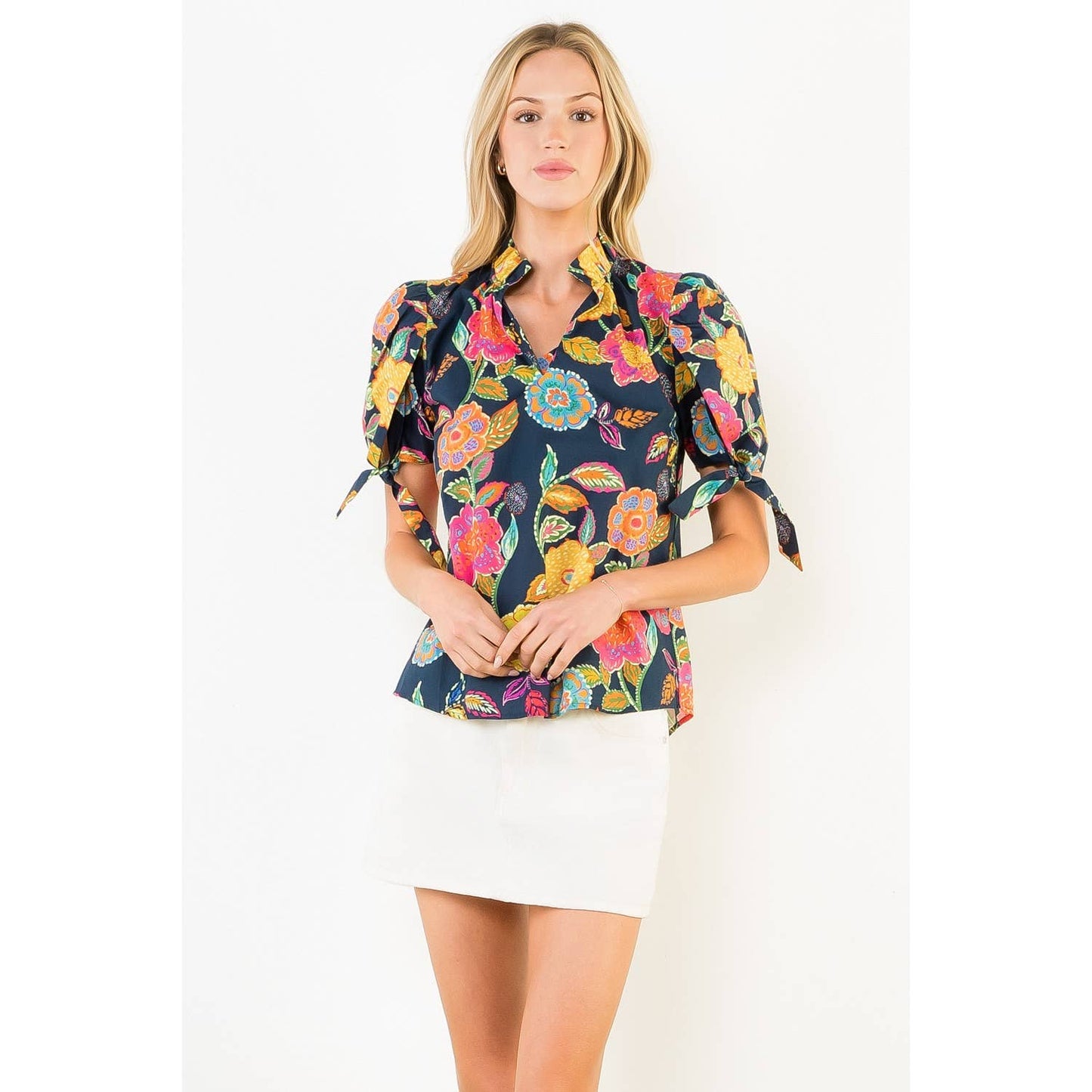 Vanessa Floral Top