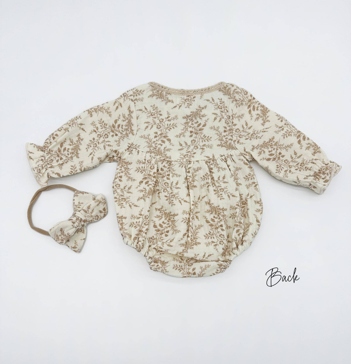 Elodie Long Sleeve Romper Set