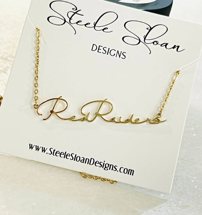 Texas Tech Red Raiders Necklace