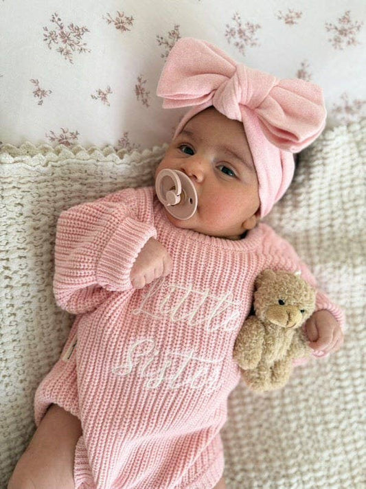 Knit Bow Headband