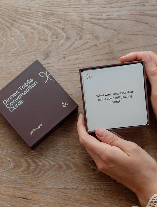 Dinner Table Conversation Cards -Family