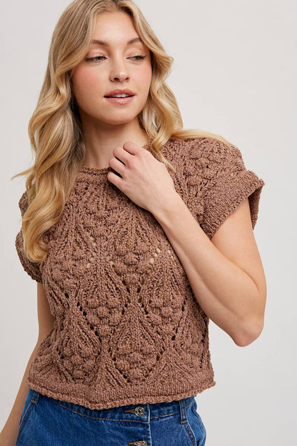 Come Away with Me Top (Cream or Mocha)