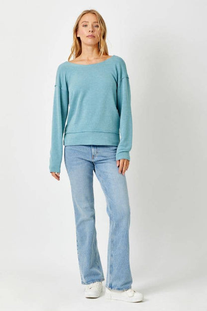 Shaylee  Dolman Top