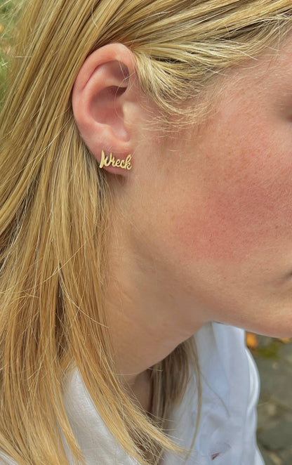 Wreck Em Texas Tech Earrings