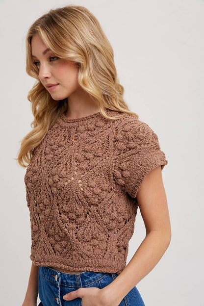 Come Away with Me Top (Cream or Mocha)