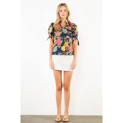 Vanessa Floral Top
