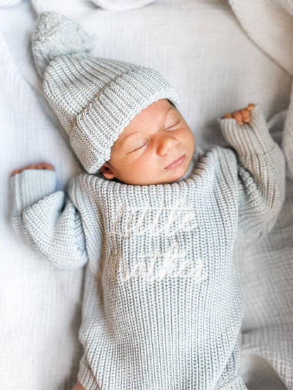 Sibling Announcement Romper - Sister or Brother
