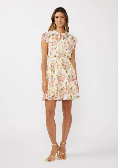 Brynleigh  Smocked Mini Dress
