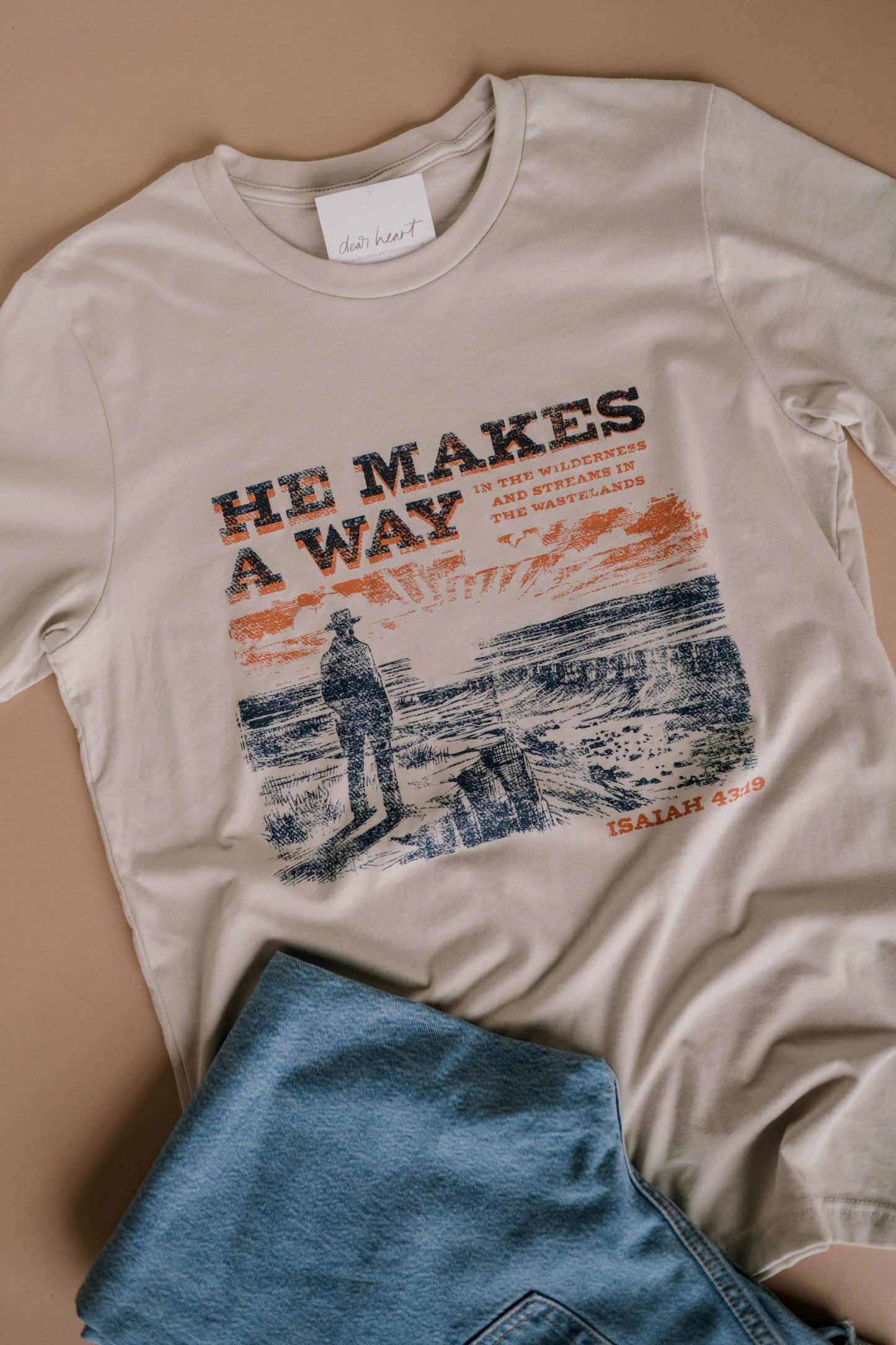 He Makes A Way Tee - Mens | Christian Tee