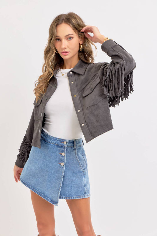 Cassie Denim Skort