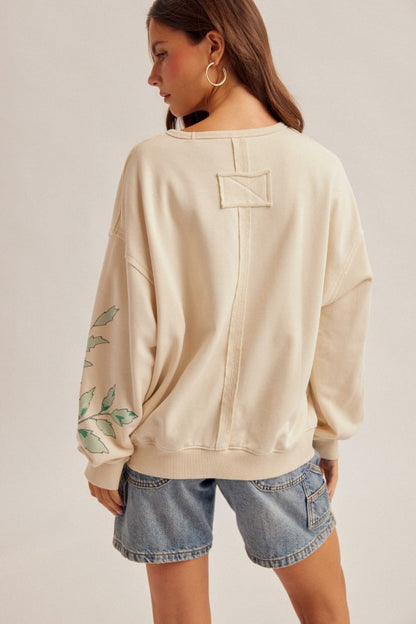 Floral Watercolors Top