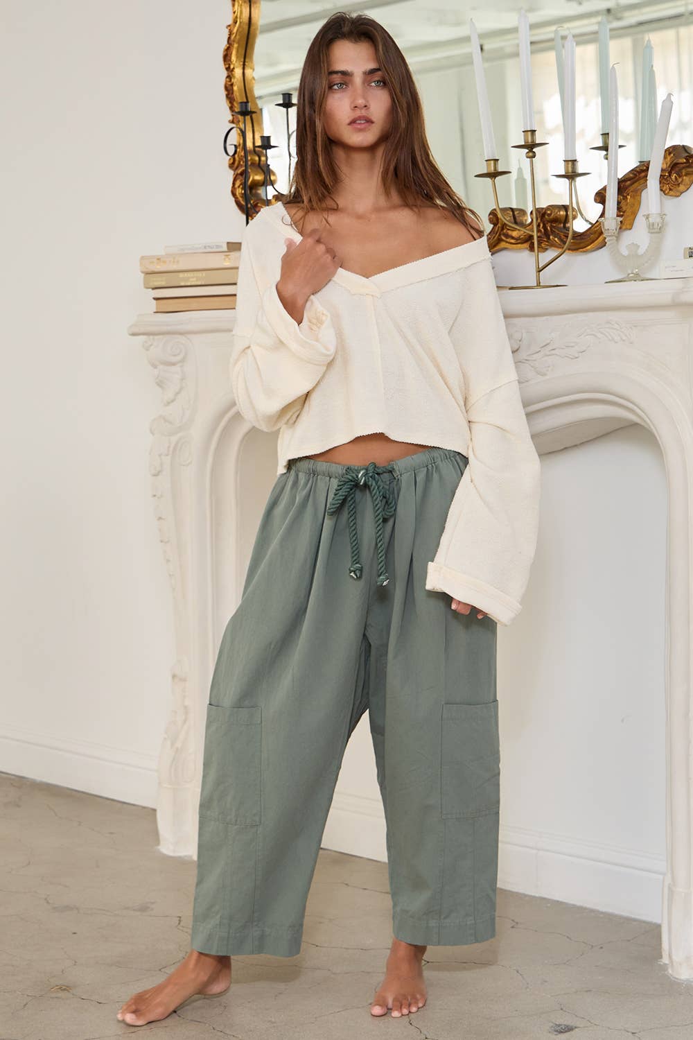 June Pullover Crop Top