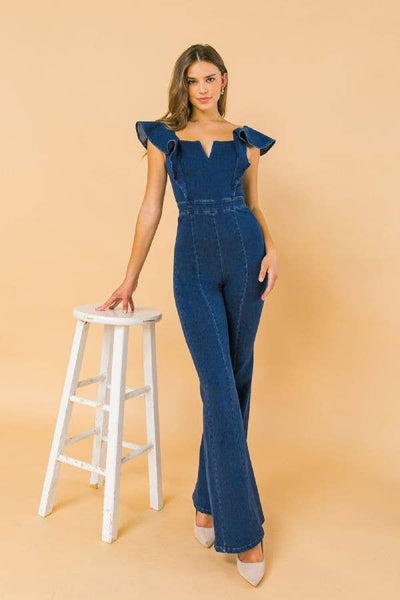 A DENIM JUMPSUIT -JP5783