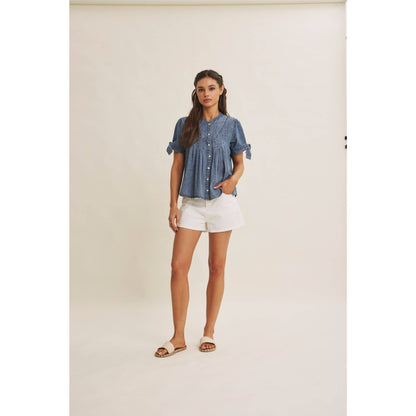 Sunny Day Denim Top