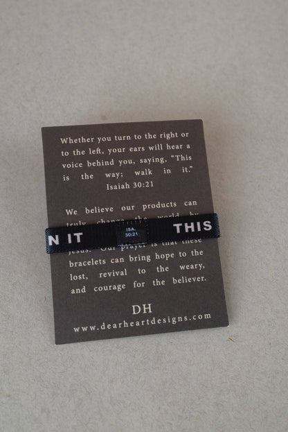 This Is The Way Men's Bracelet | Christian Bracelet