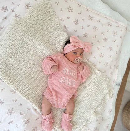 Sibling Announcement Romper - Sister or Brother