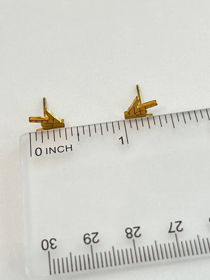 Hook 'em Horns Earrings