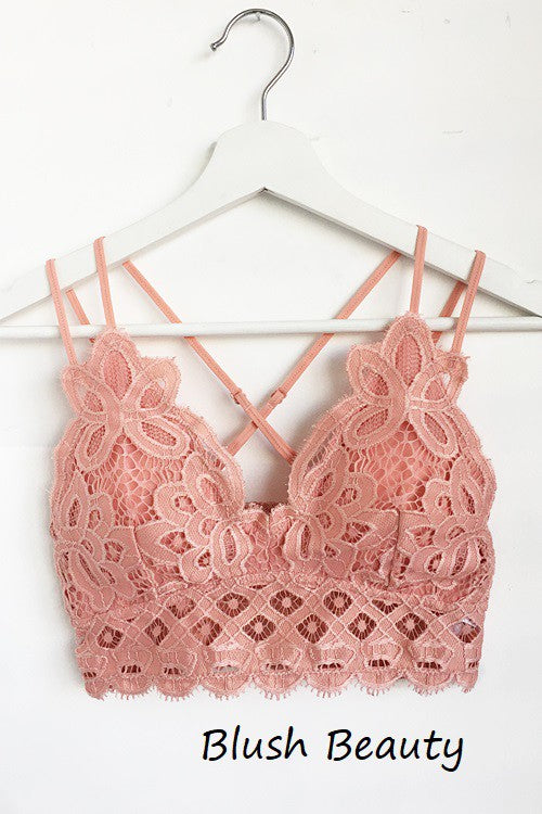 Wild at Heart Bralette | Blush Beauty