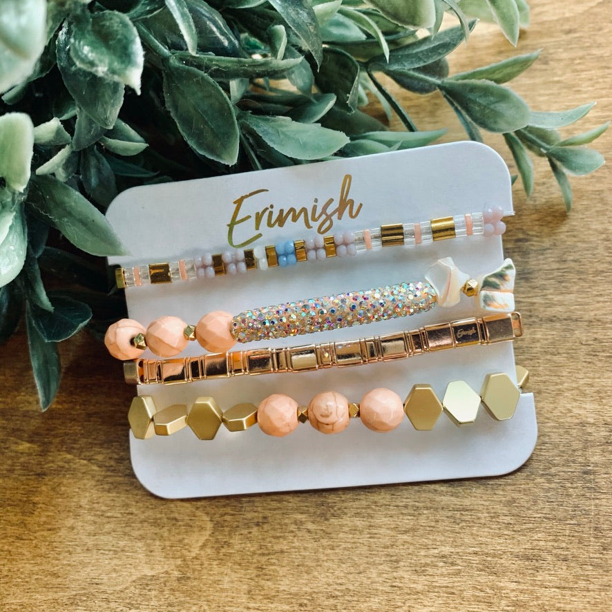 Knockout Peach Carded Stack