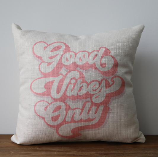 Good Vibes Pillow