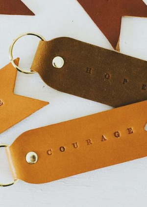 Courage - Keychain