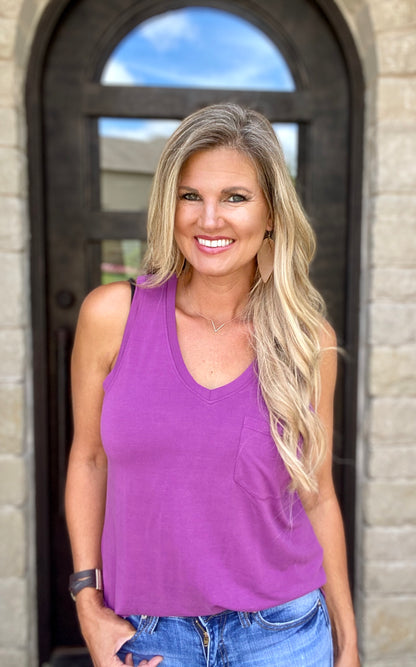 Esther Orchid Blush Tank