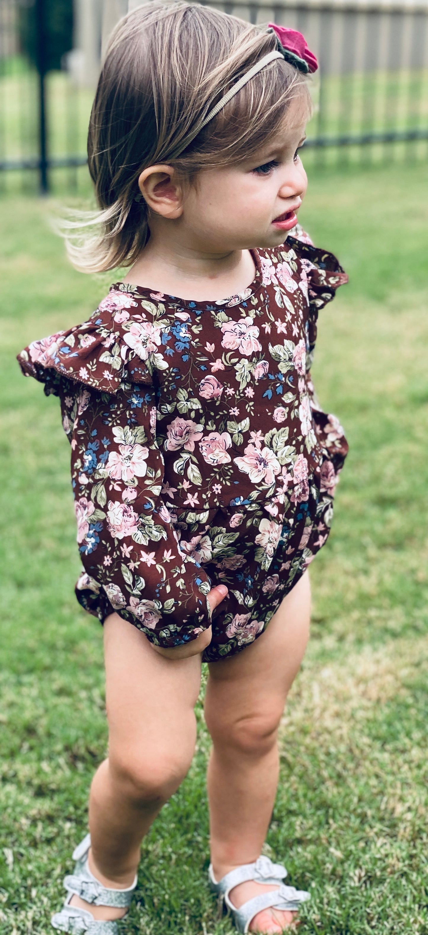 Rhodes Bubble Shorty Romper | November Nuetrals