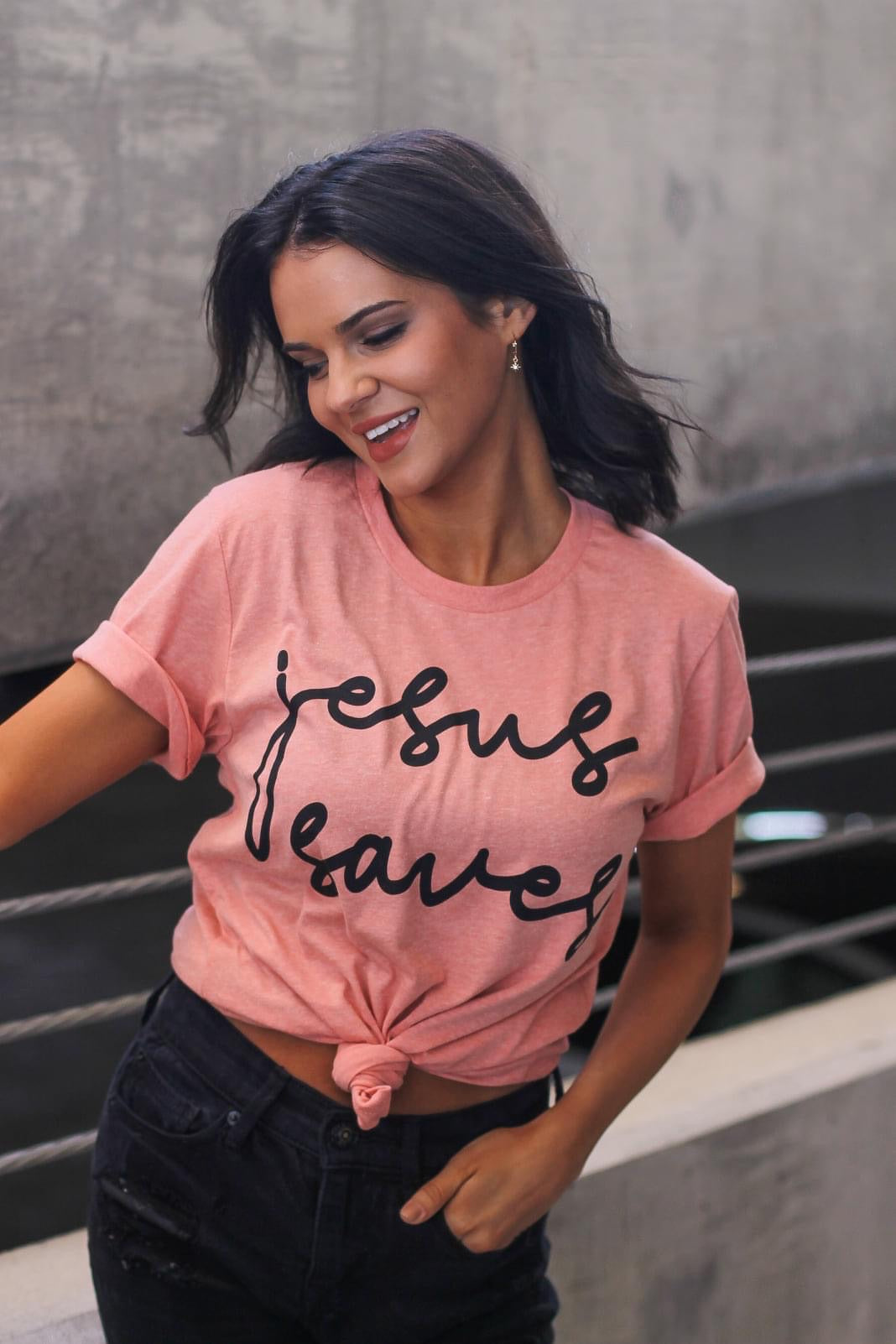 Jesus Saves Graphic Tee