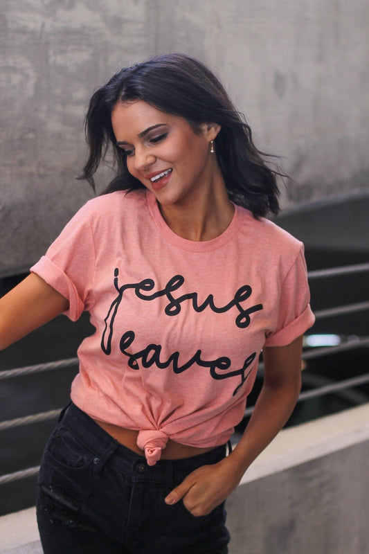 Jesus Saves Graphic Tee